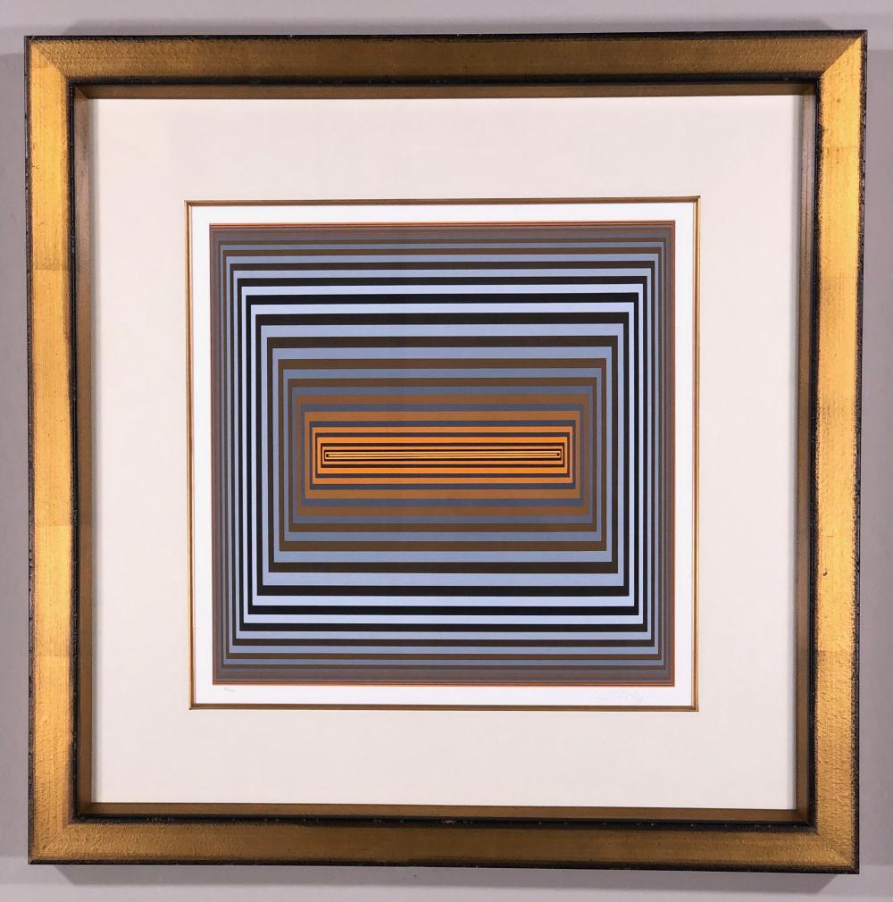 Victor Vasarely Framed Lith... image
