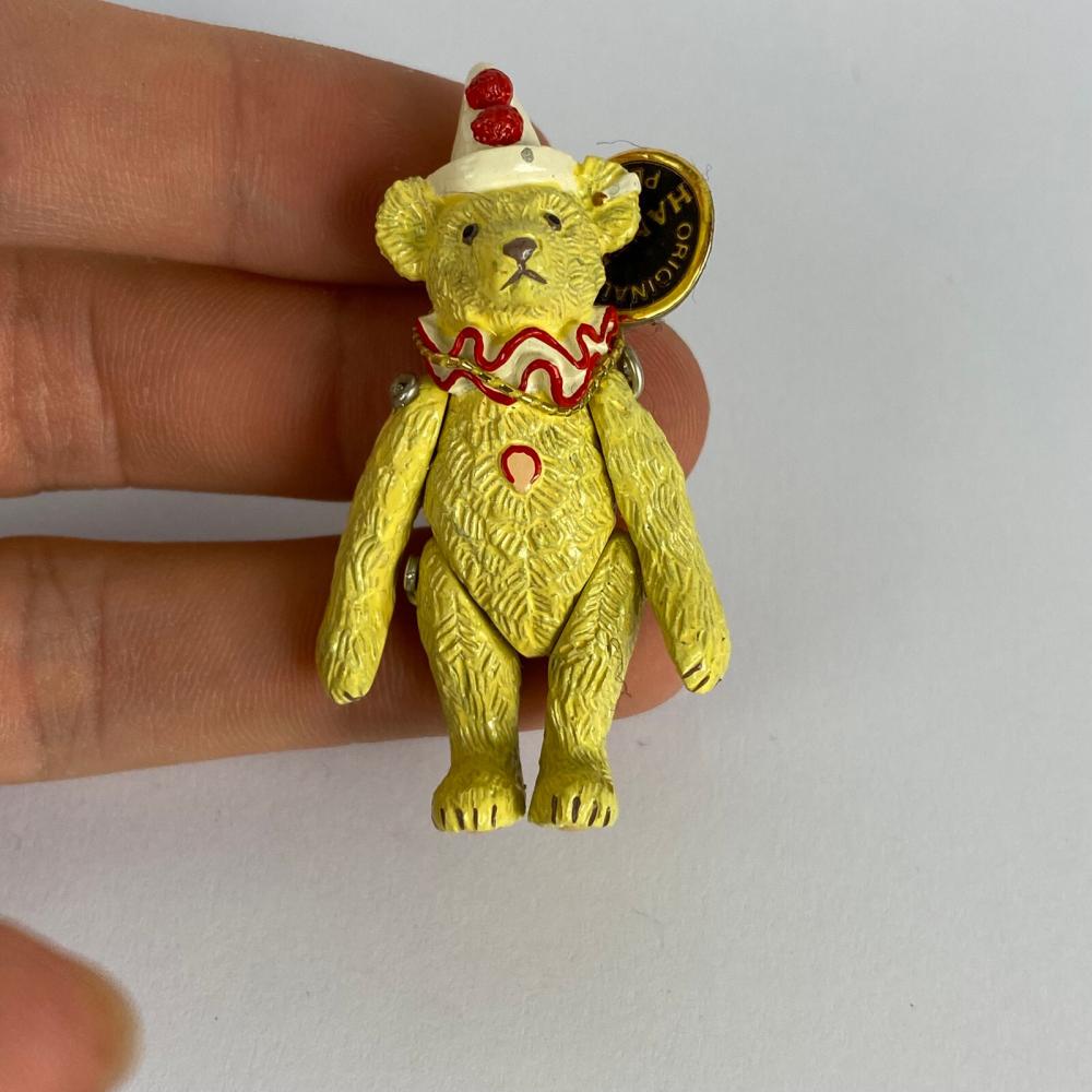 Steiff Club 1994/95 Pewter Miniature Teddy Clown of 1926 Made in Scotland