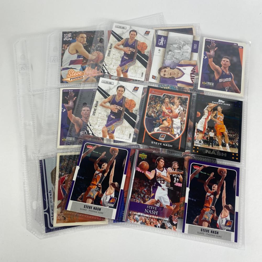 Steve Nash NBA Key Star Holofoil Basketball CARD LOT 90s 2000s ROOKIE