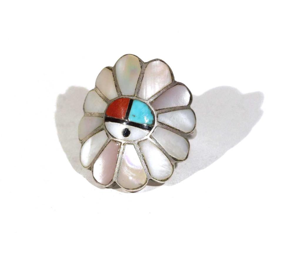Vintage Zuni Sterling Silve... image
