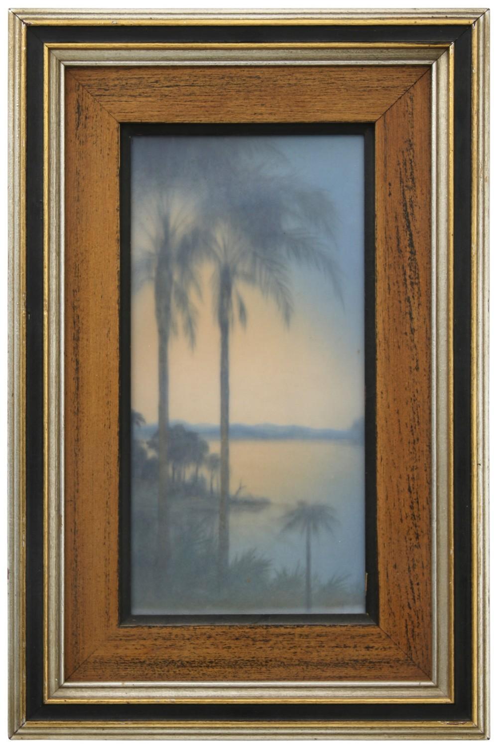 Rookwood Pottery Scenic Vellum Plaque