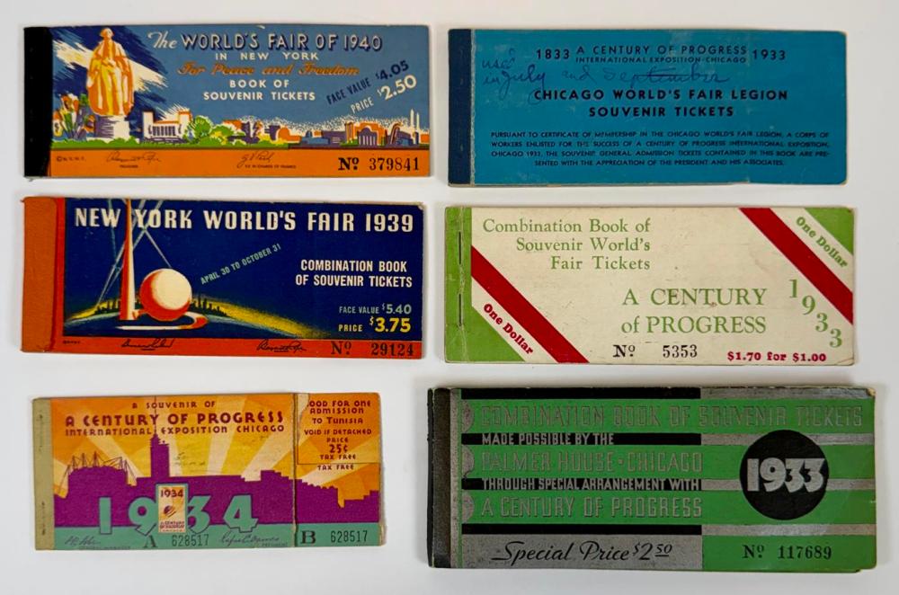 NEW YORK WORLD'S FAIR TICKE... image