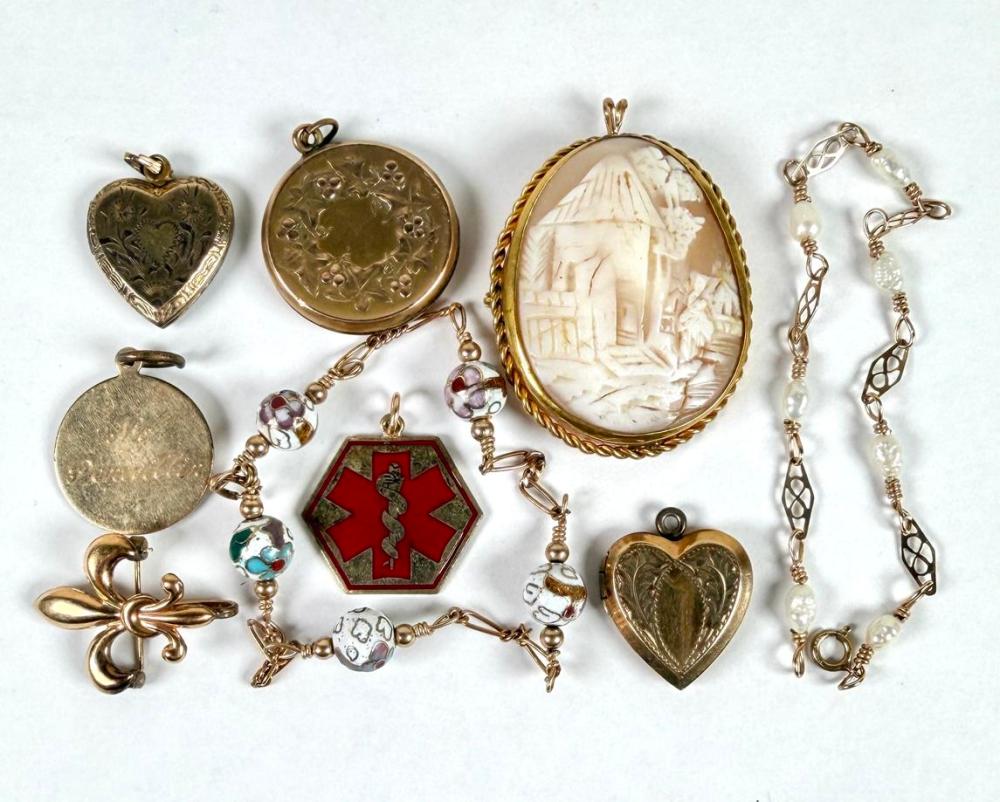 COLLECTION OF GOLD-FILLED J... image