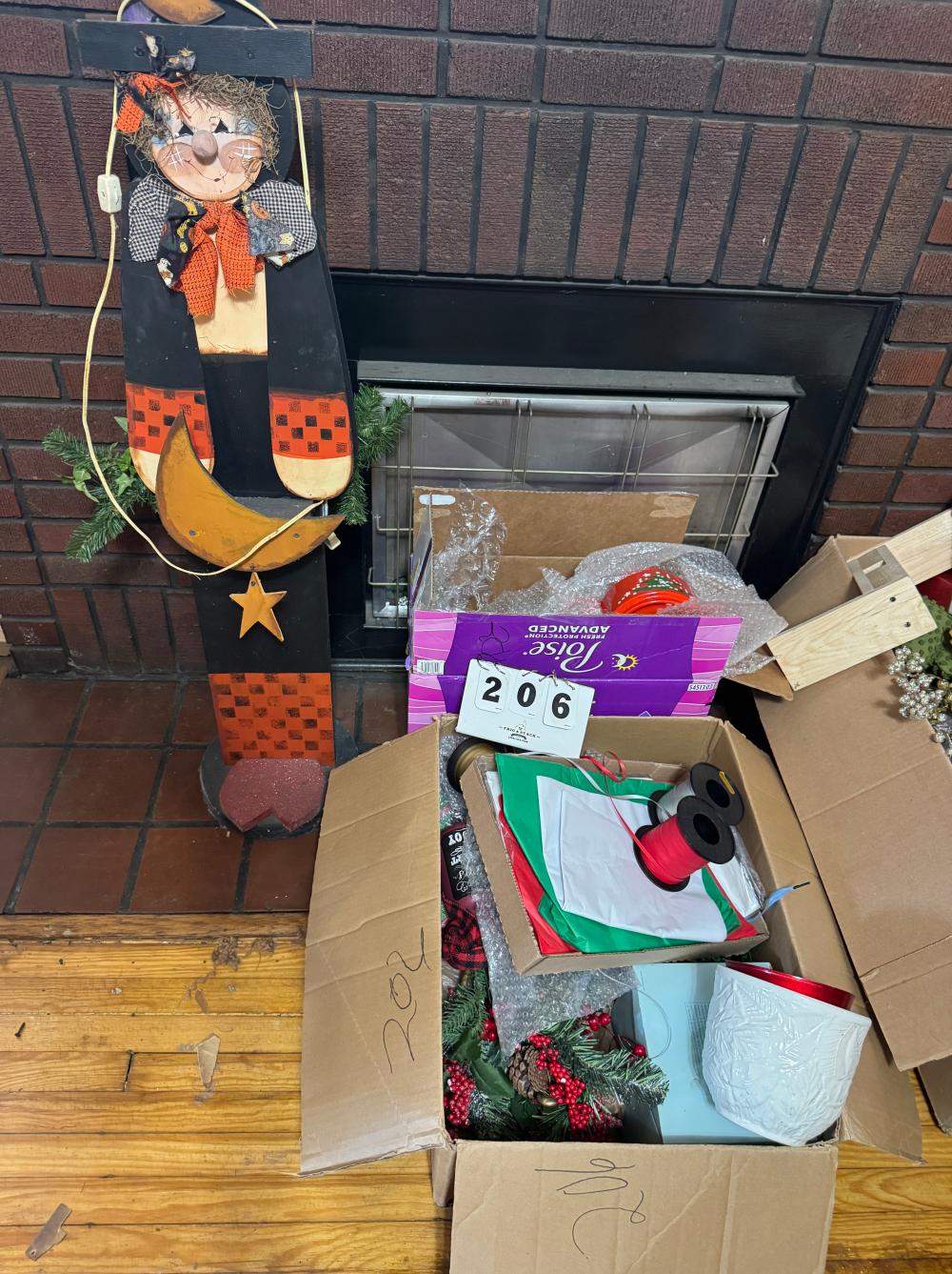 Christmas Pottery Planters Ribbons & Ceramics