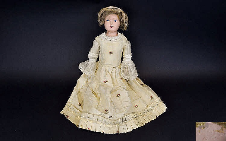 Antique Victorian Bisque He... image