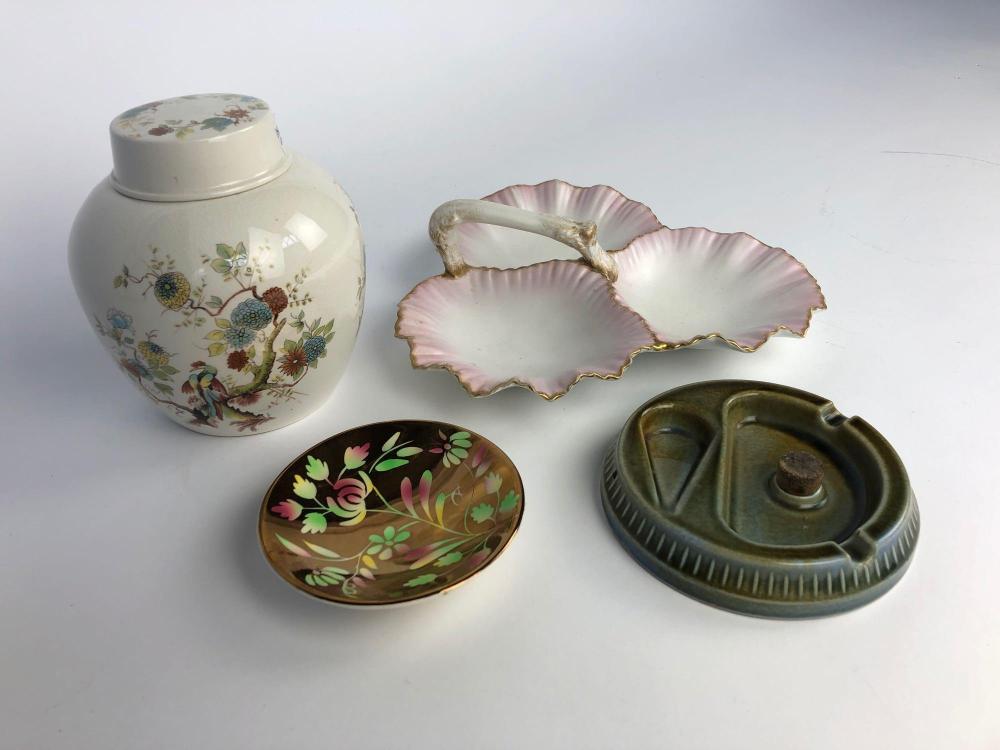 A collection of assorted porcelain