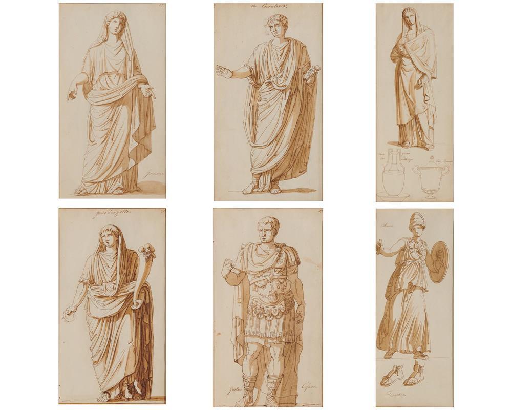 Six Old Master Style Drawings