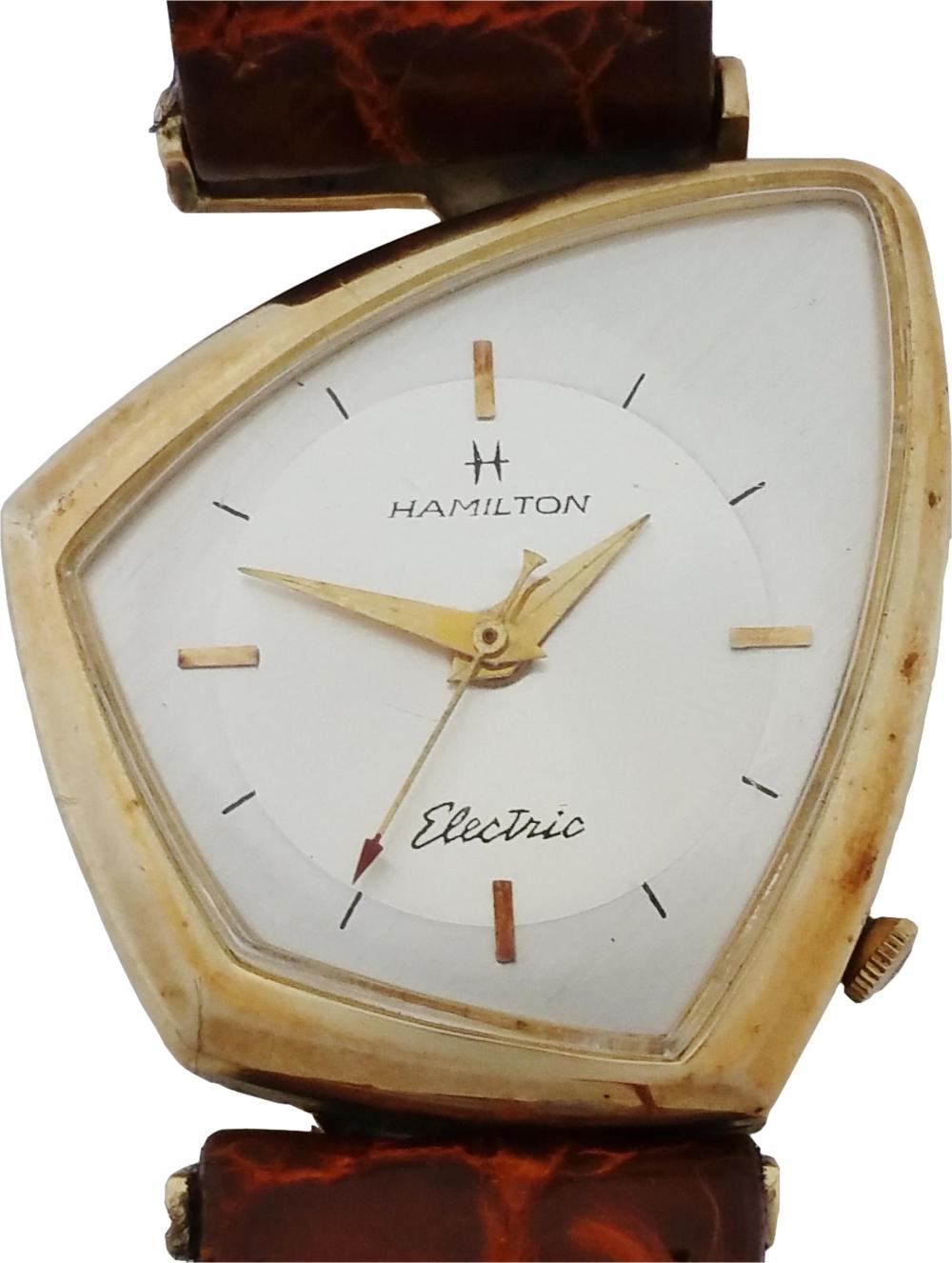 Hamilton Altair Electric Asymmetrical Mid Century Mens Watch
