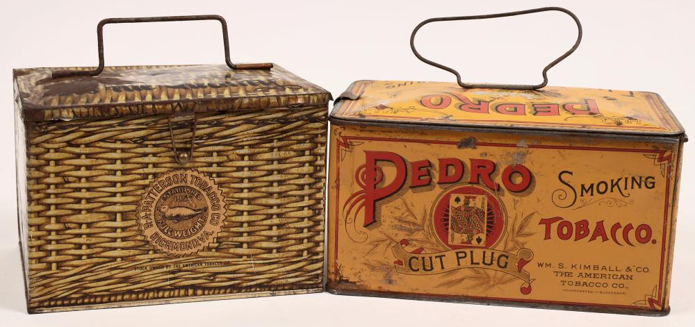 PEDRO & R A PATTERSON VINTAGE TOBACCO TINS [161798]