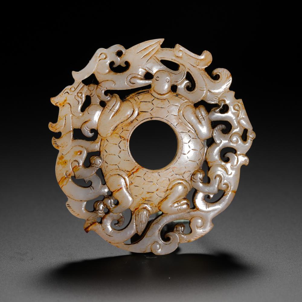 HETIAN JADE PENDANT OF THE ... image