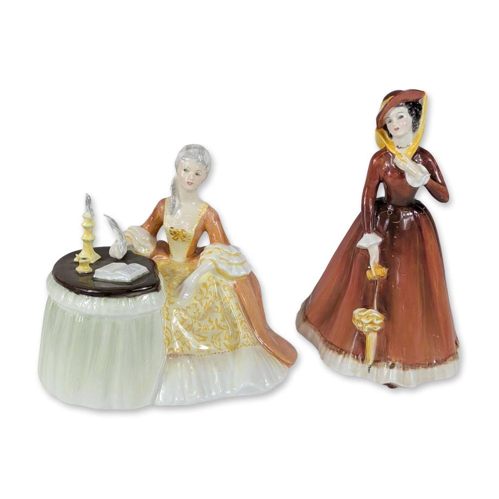Two Royal Doulton Porcelain... image