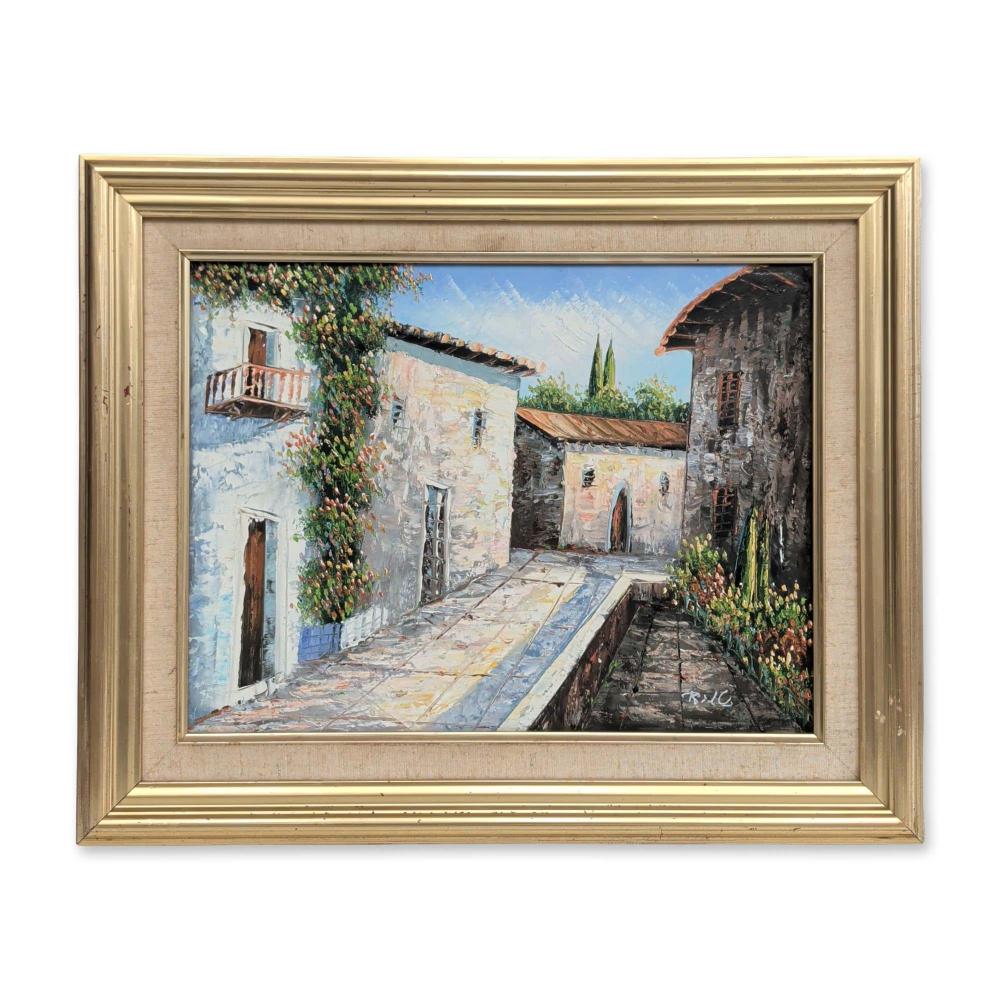 Impressionist Style Oil on ... image