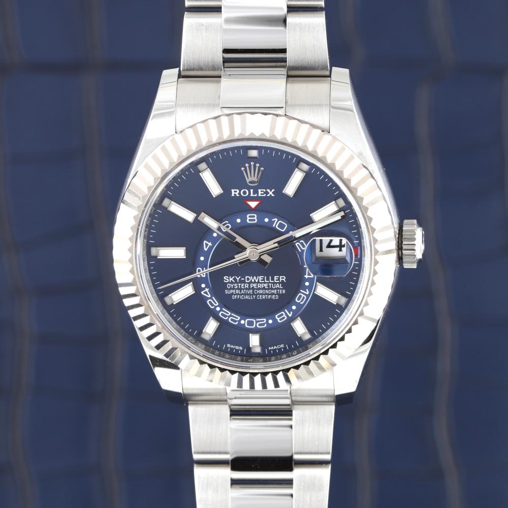 ROLEX Oyster Perpetual, Sky Dweller, Ref. 326934-72220, sold in 2022