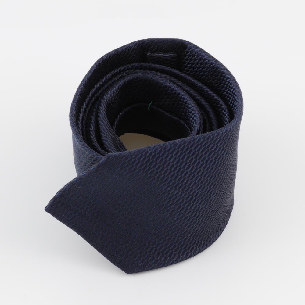 ROLEX Blue silk tie.