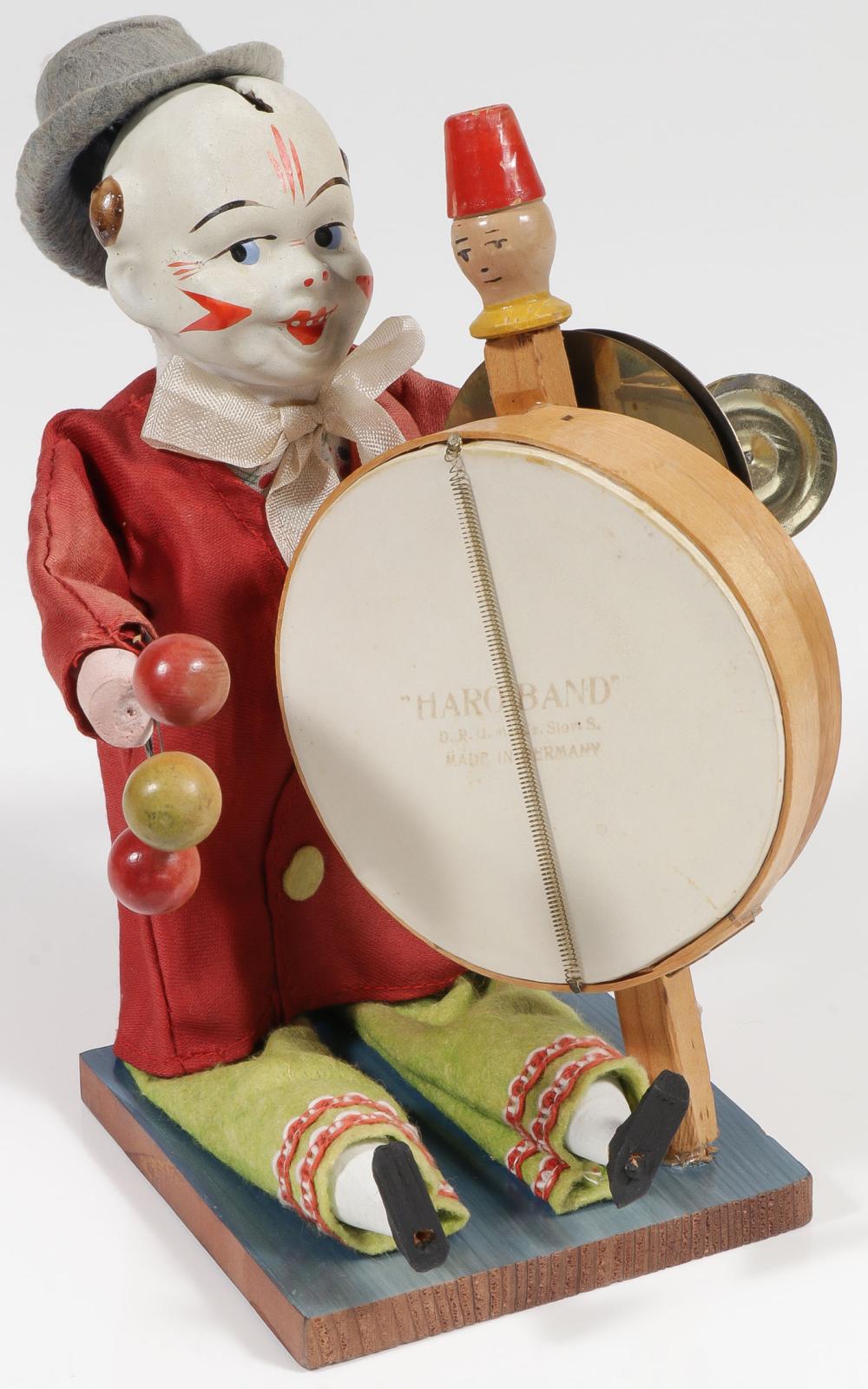 A RARE GERMAN CLOWN DRUMMER... image