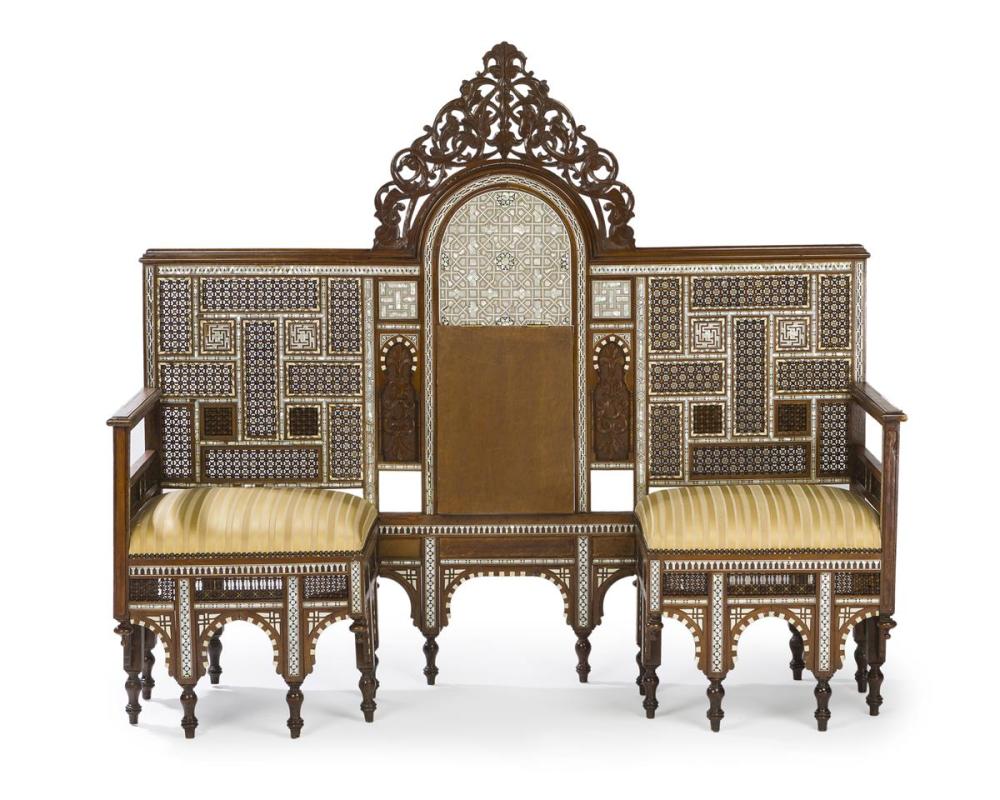 A Syrian conversational sofa