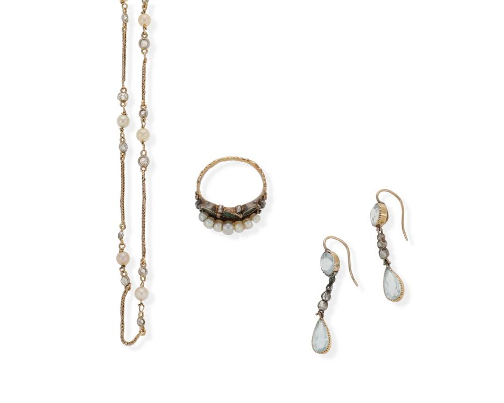 A group of jewelry
