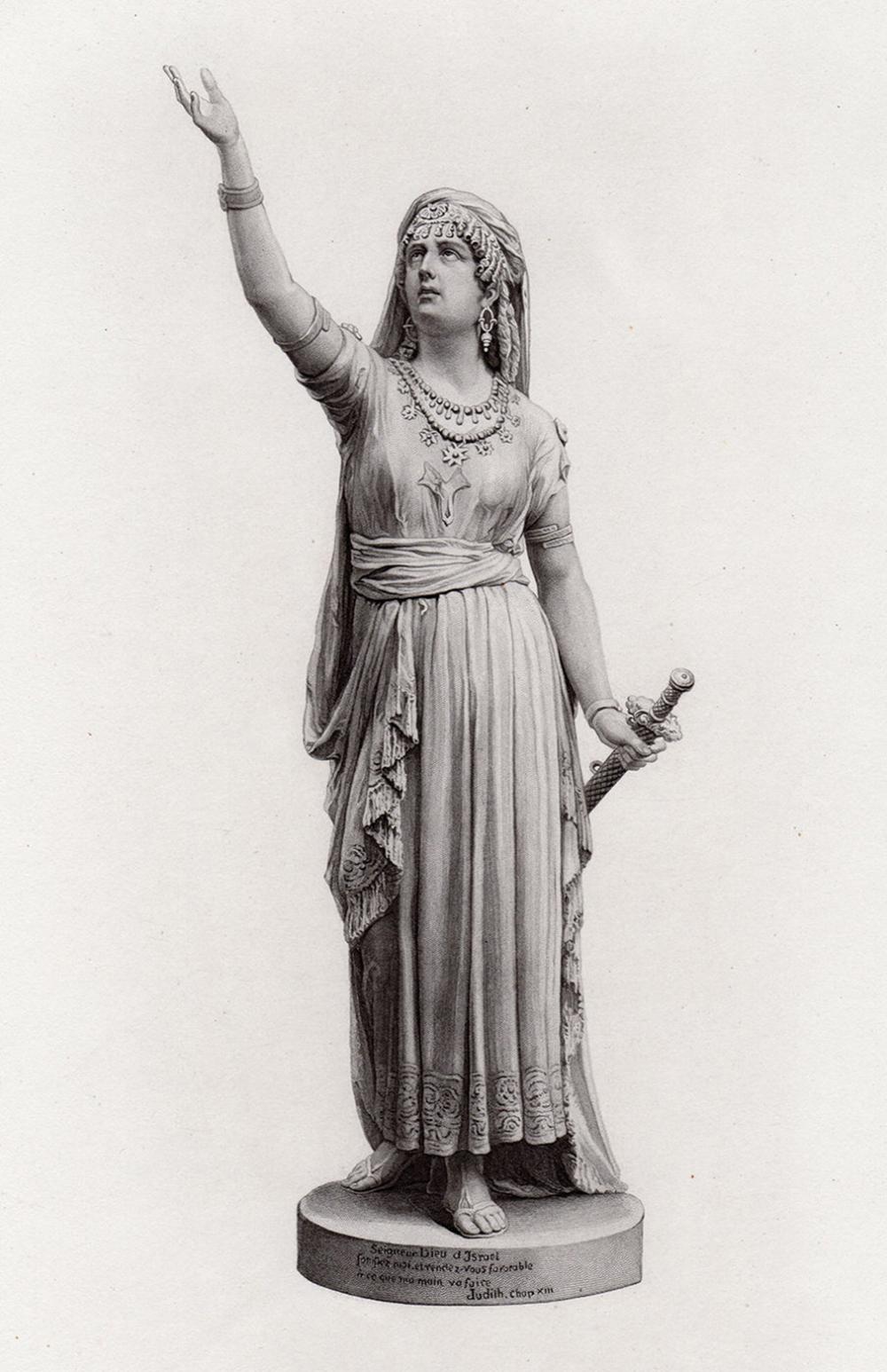 Jules-Constant Destreez Judith 1879 engraving