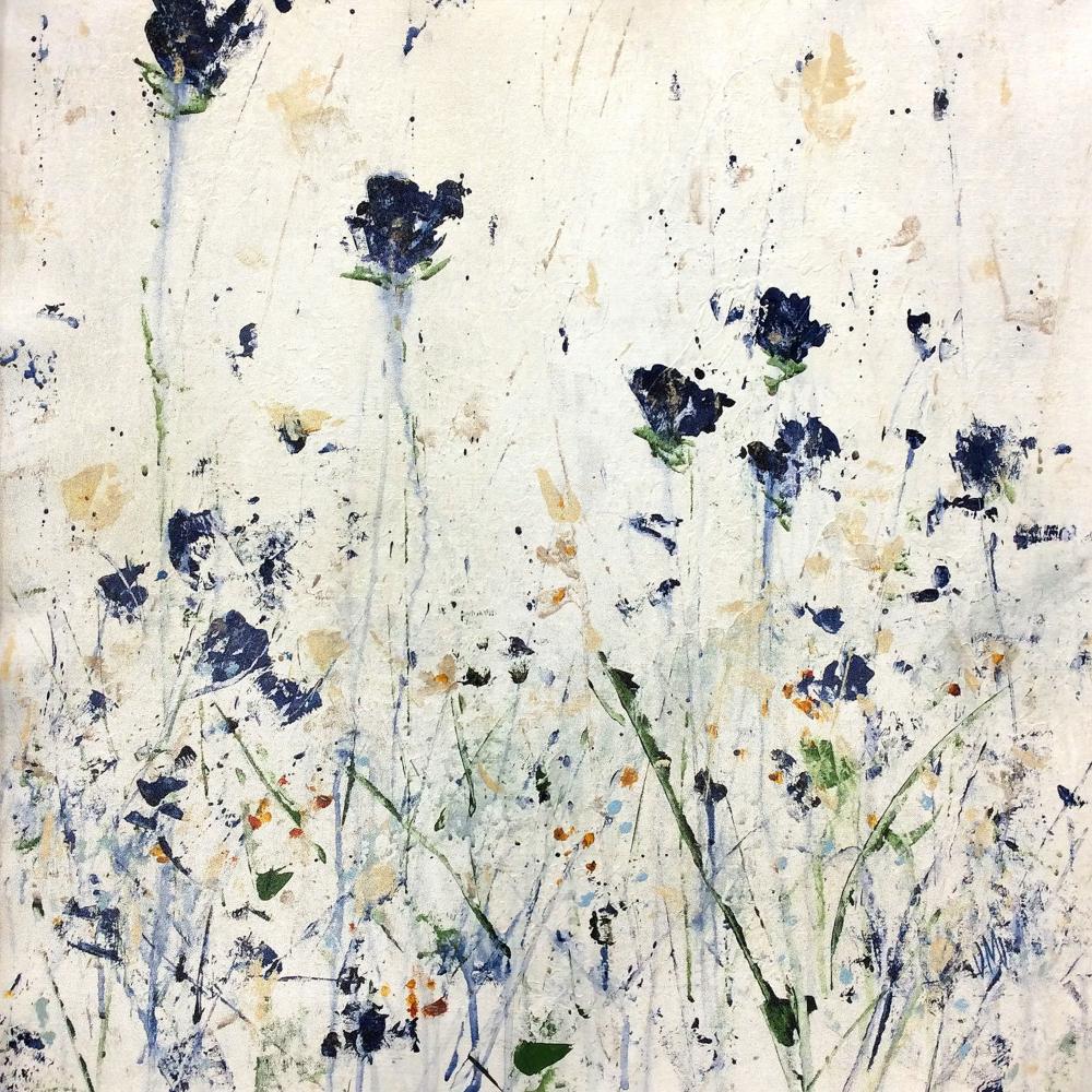 Jodi Maas Original Painting Daring Observer 24 x 24 inches