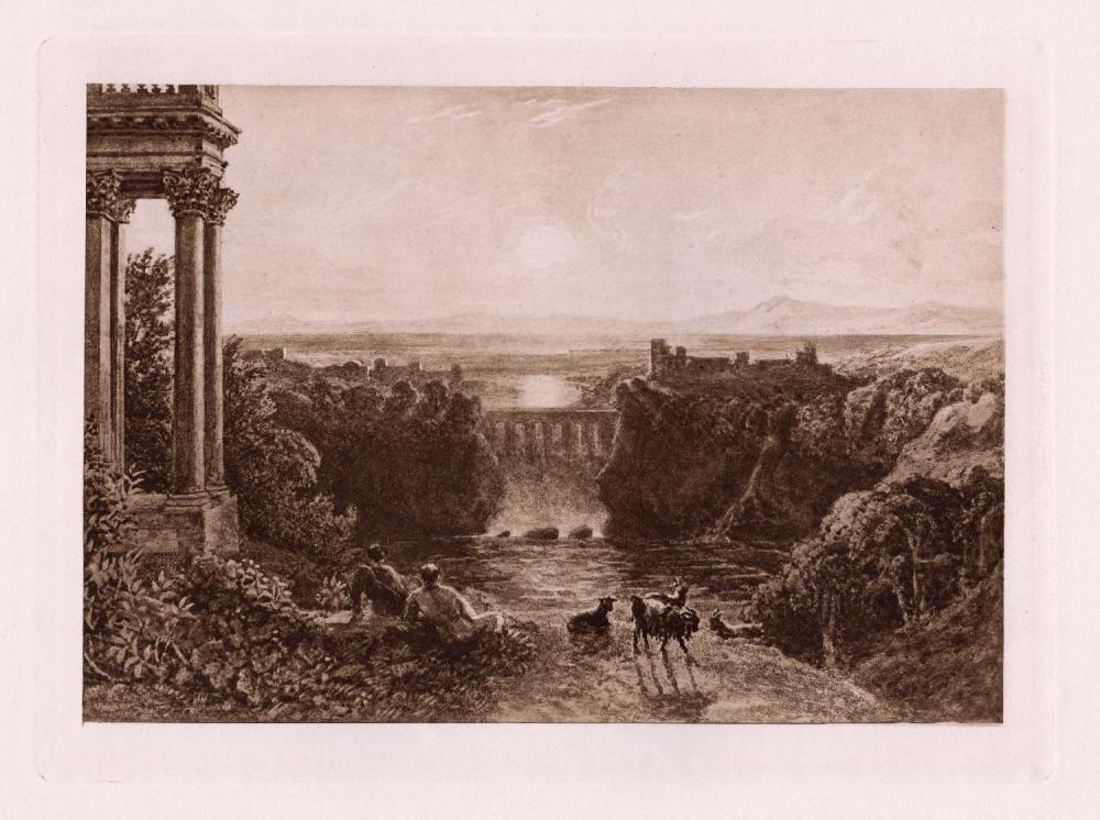George Barret Senior Evening 1888 print