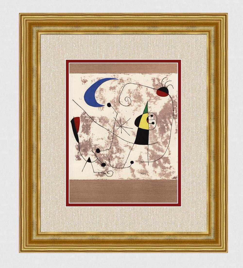 1957 Joan MIRO Color Lithog... image