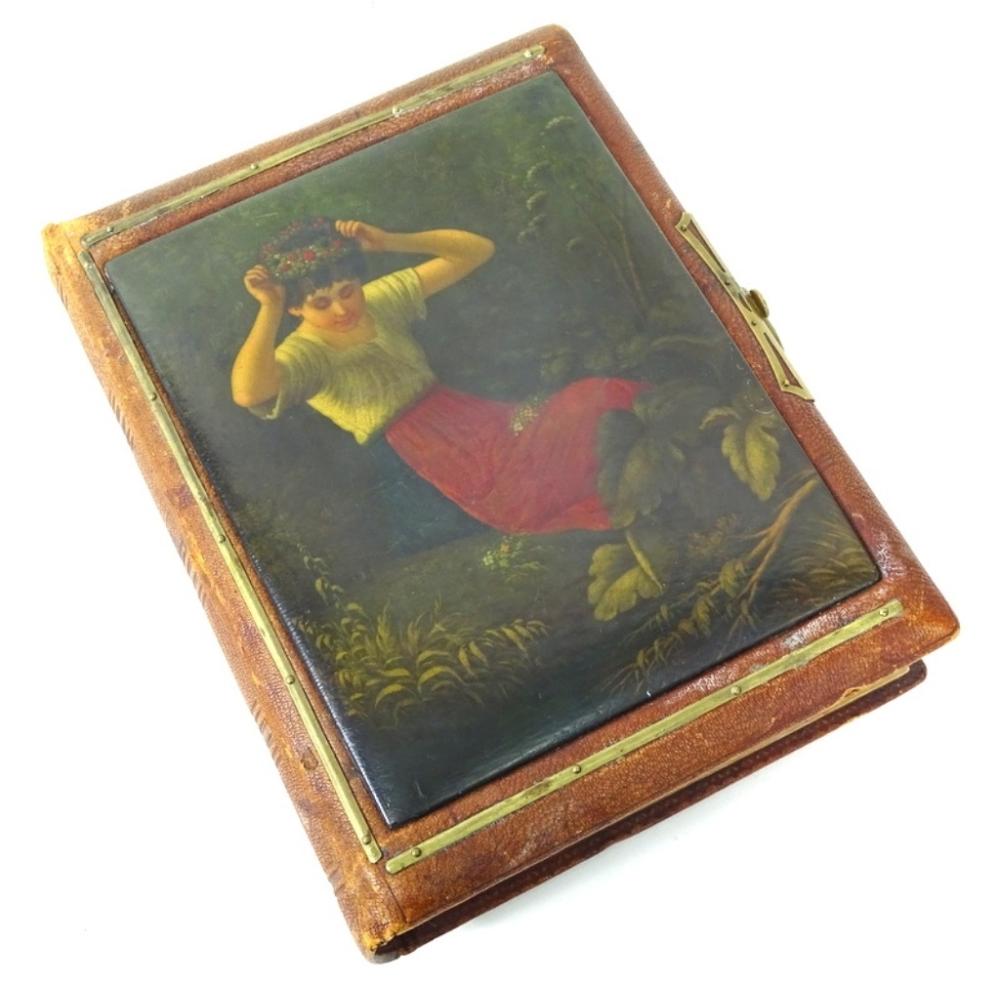 A Russian Lacquer Panel-mou... image