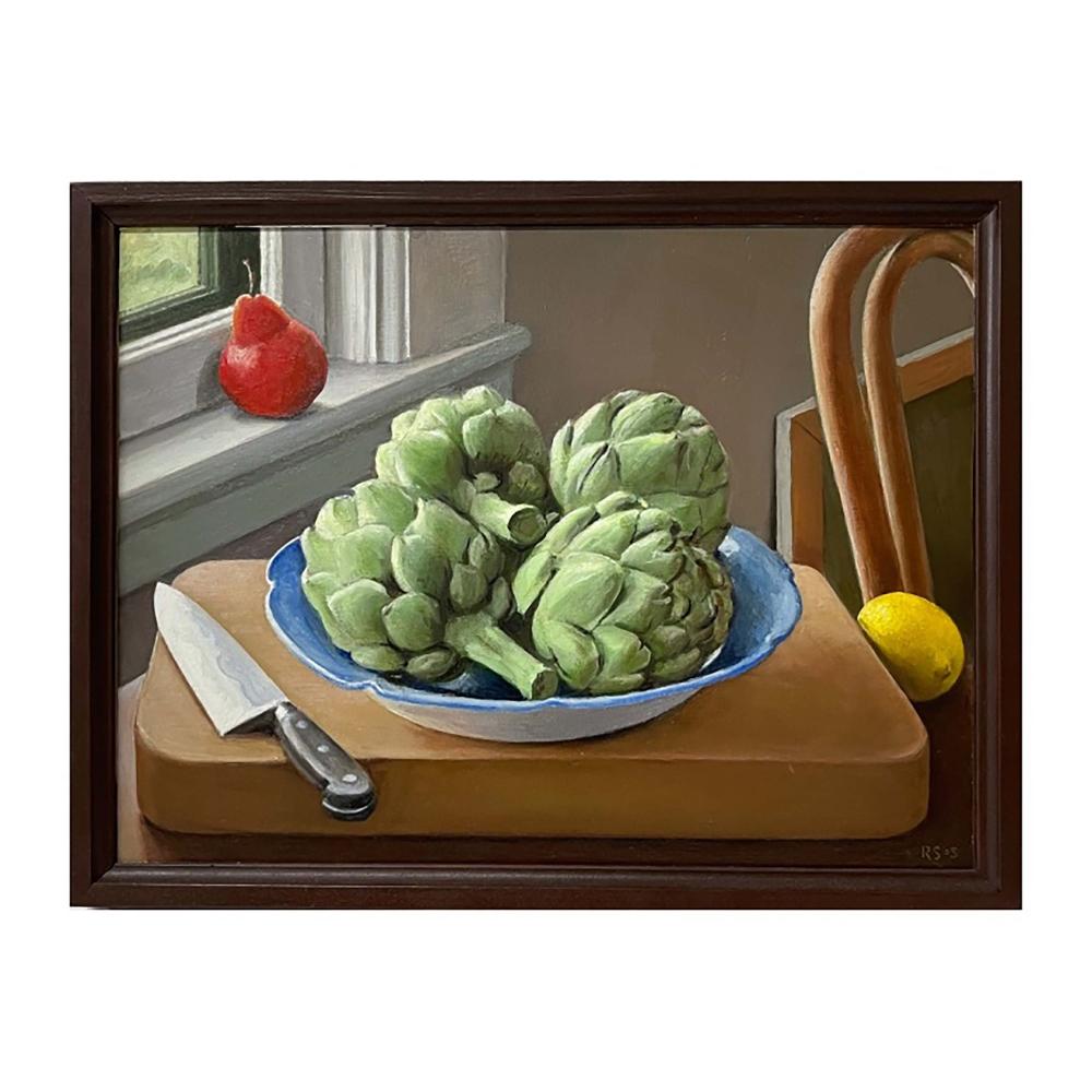 Ron Schwerin Still Life Oil... image