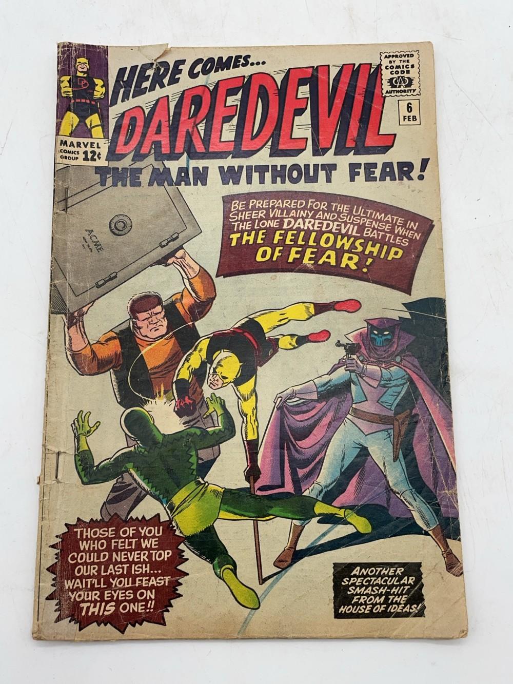 Daredevil #6 ÒFellowship of FearÓComic Book