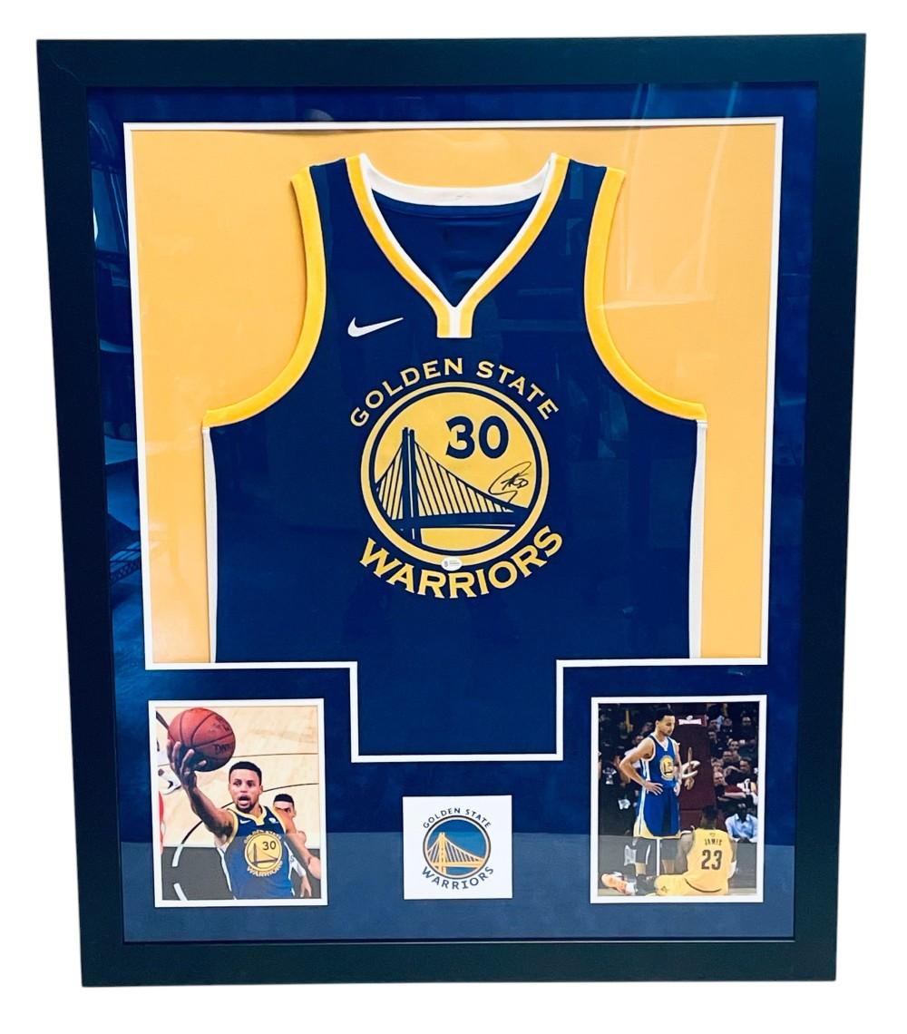 Steph Curry Signed Golden State Warriors Jersey
