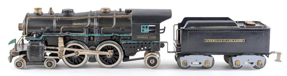 American Flyer Wide Gauge Steam Locomotive and Tender