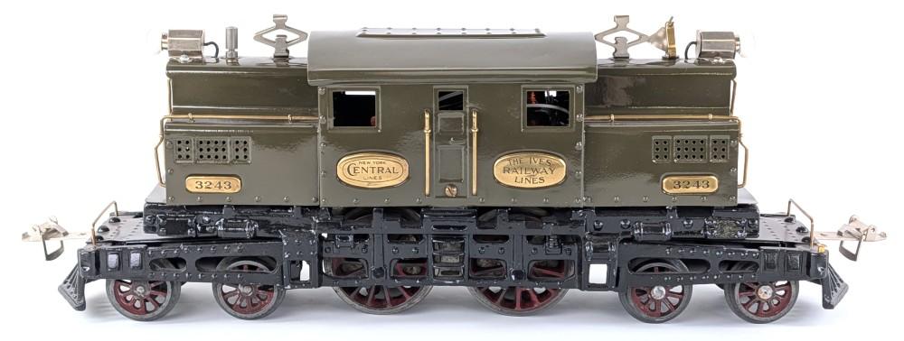Restored Ives Wide Gauge 3243 Electric Locomotive