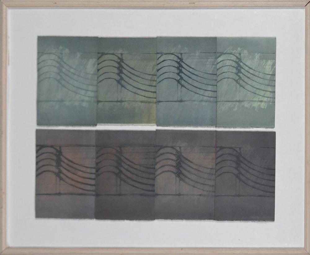 ARTIST UNKNOWN (SIGNATURE INDESCIPHERABLE), PULSE YELLOW RED 1995,