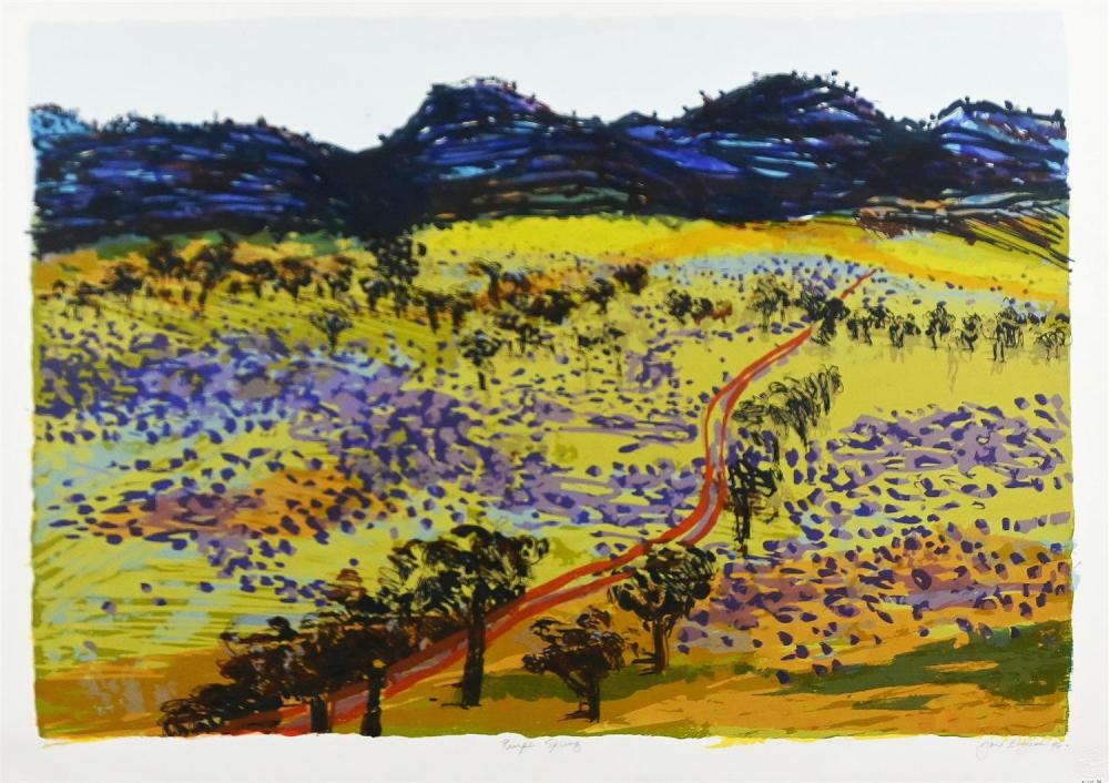 GAIL ENGLISH, PURPLE SPRING 1996,