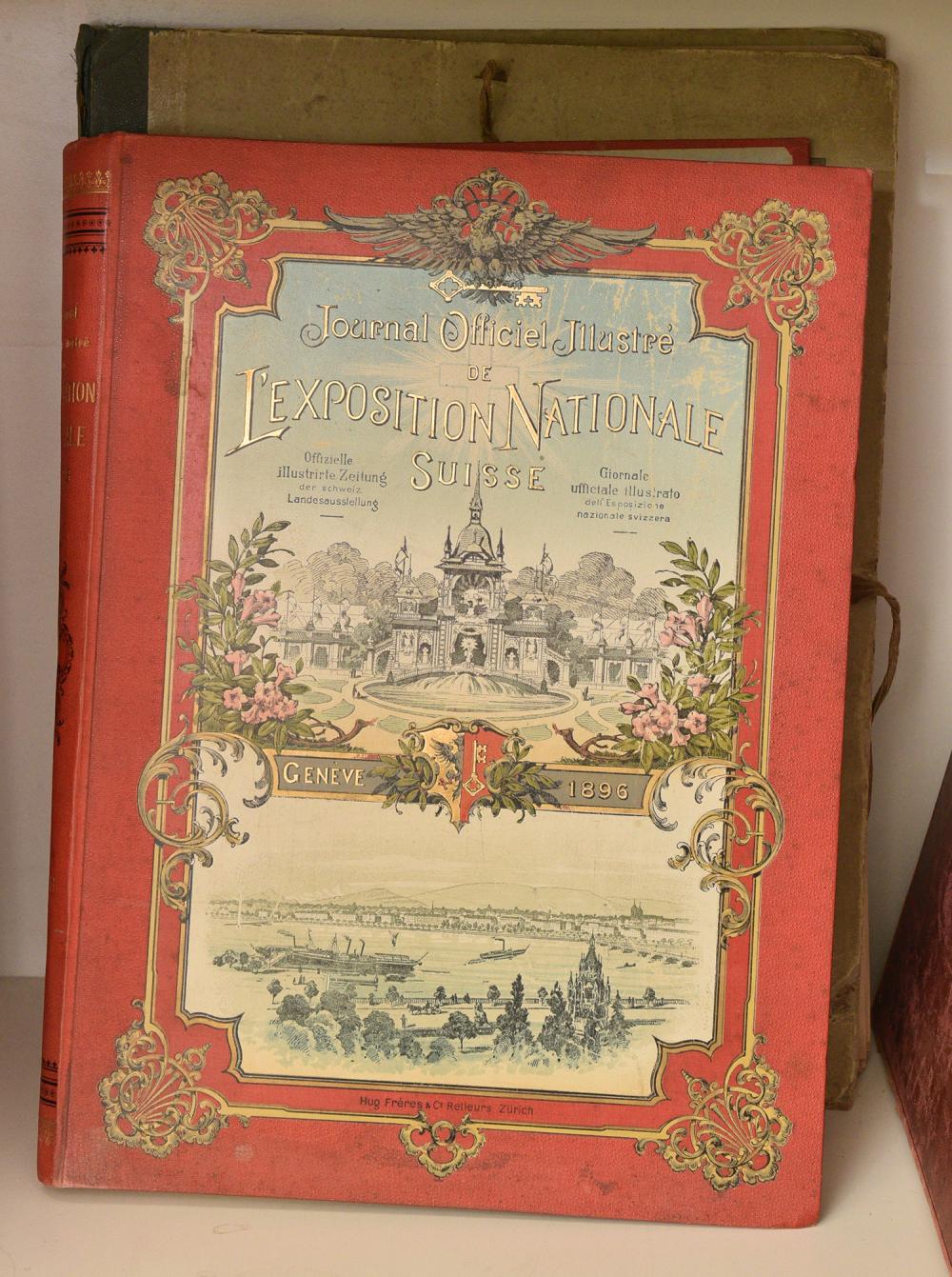TWO BOOKS ON INTERNATIONAL EXHIBITIONS 1889, 1896