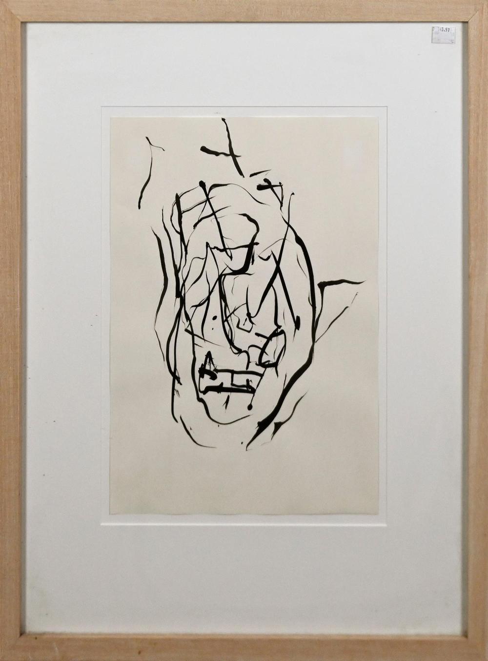 ARTIST UNKNOWN, (ABSTRACT SKULL),