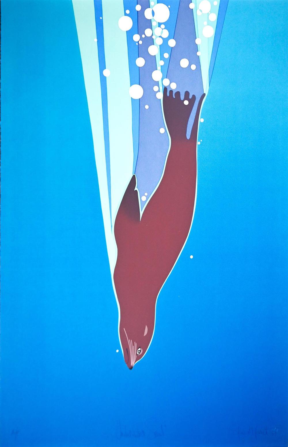 STEWART MERRETT, UNDERWATER SEAL 1987,