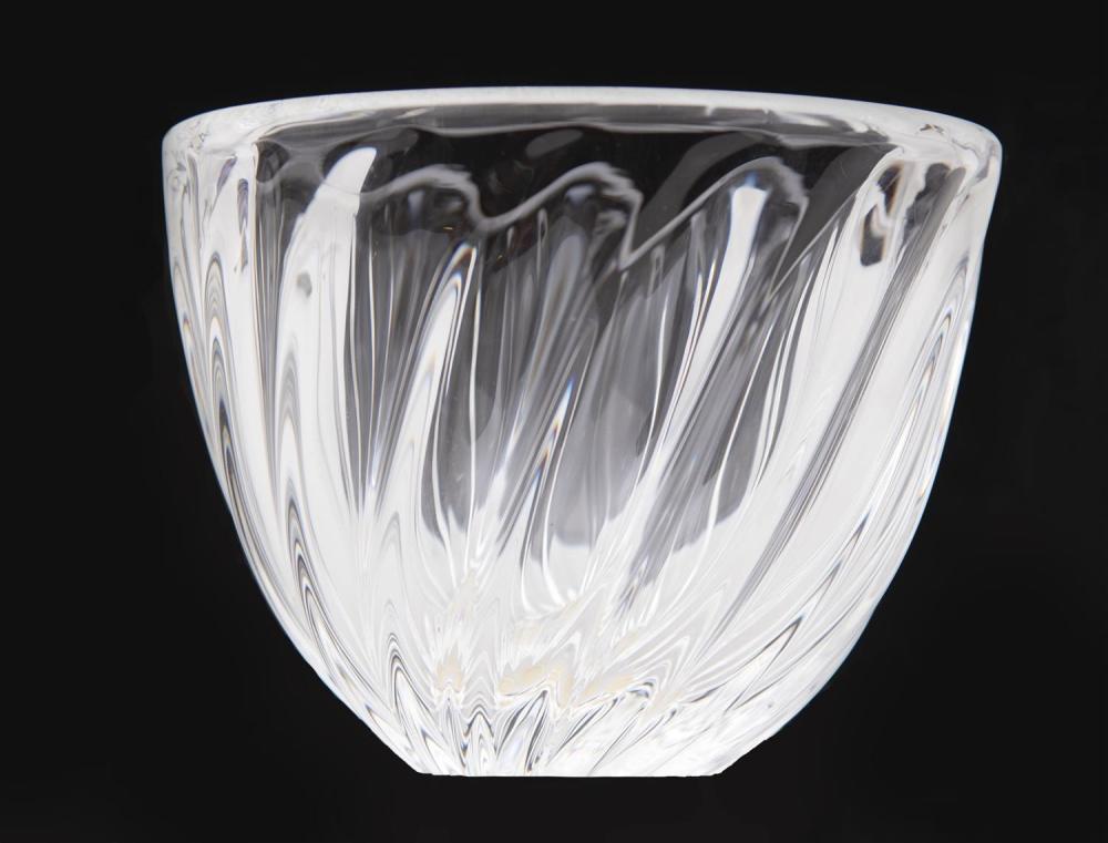 STEUBEN MOLDED GLASS BOWL