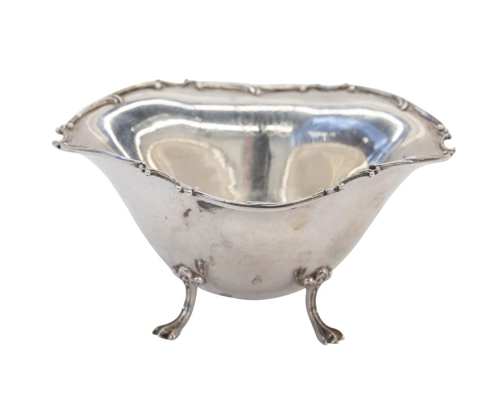 Queen Anne Sterling Silver Sugar Bowl