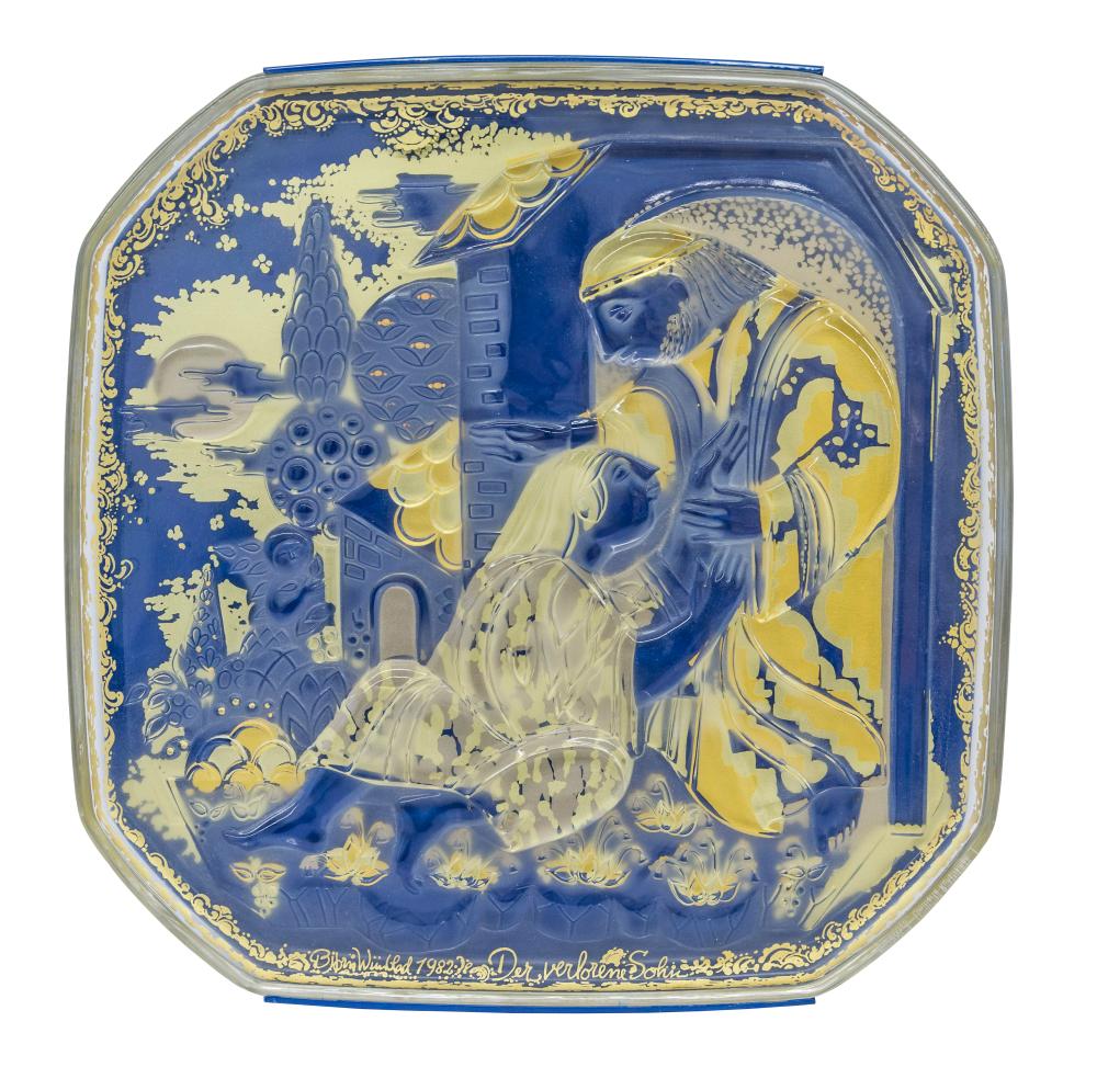 Bjorn Wiinblad Gleichisse Wall Plaque