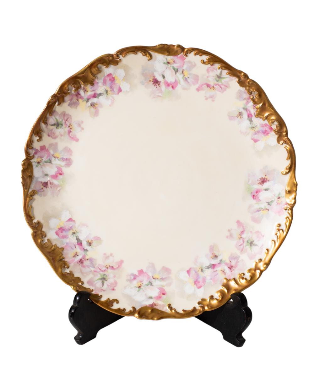 TV Limoges Porcelain Tray