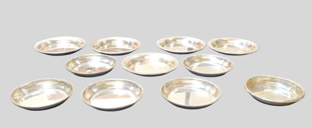 Assembled Sterling Silver Mint Dishes