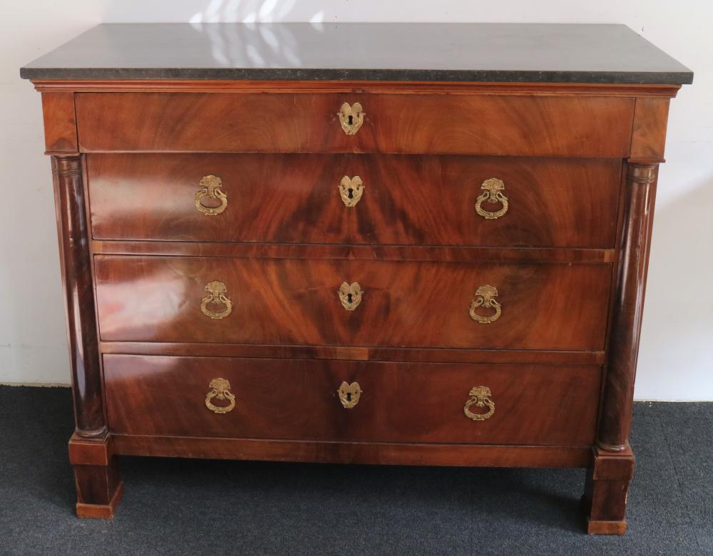 Empire chest of drawers