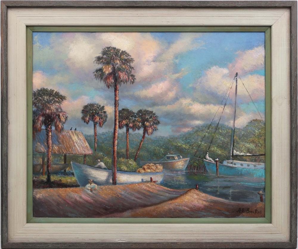 A.E. BACKUS FLORIDA ARTIST HISTORICAL TREASURE