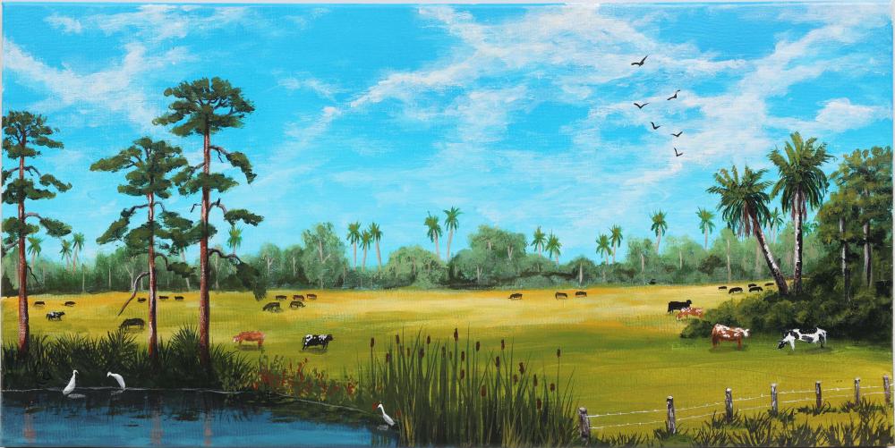 CAROL ANN KNAPP FLORIDA ARTIST SUMMER GRAZING