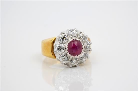An 18ct two-colour gold,