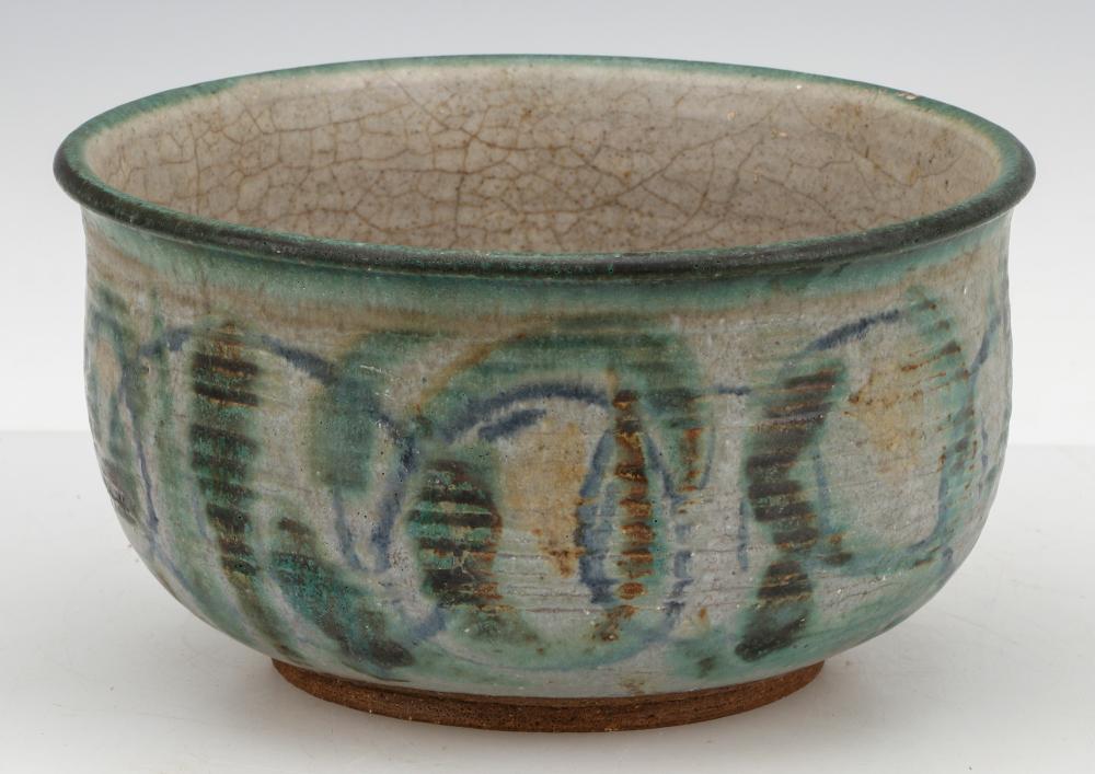 Emma Lane Elkins (American, 1925-2007) Ceramic Bowl