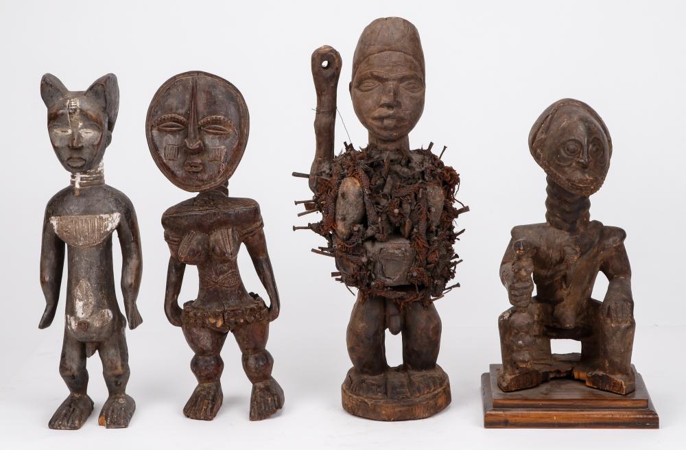 Collector's Lot of 4 African Figures