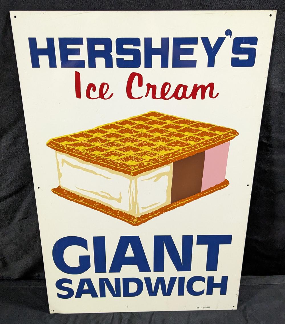 NOS SIGN HERSHEY'S ICE CREA... image