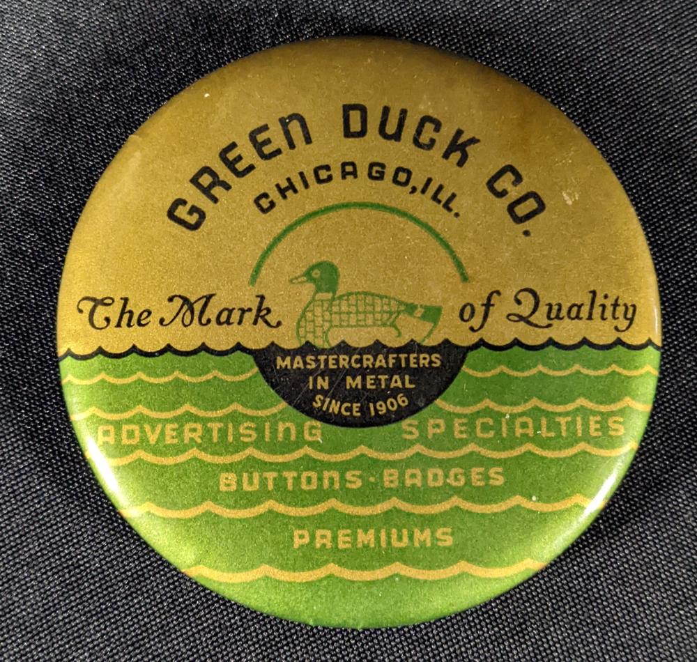 POCKET MIRROR GREEN DUCK AD... image