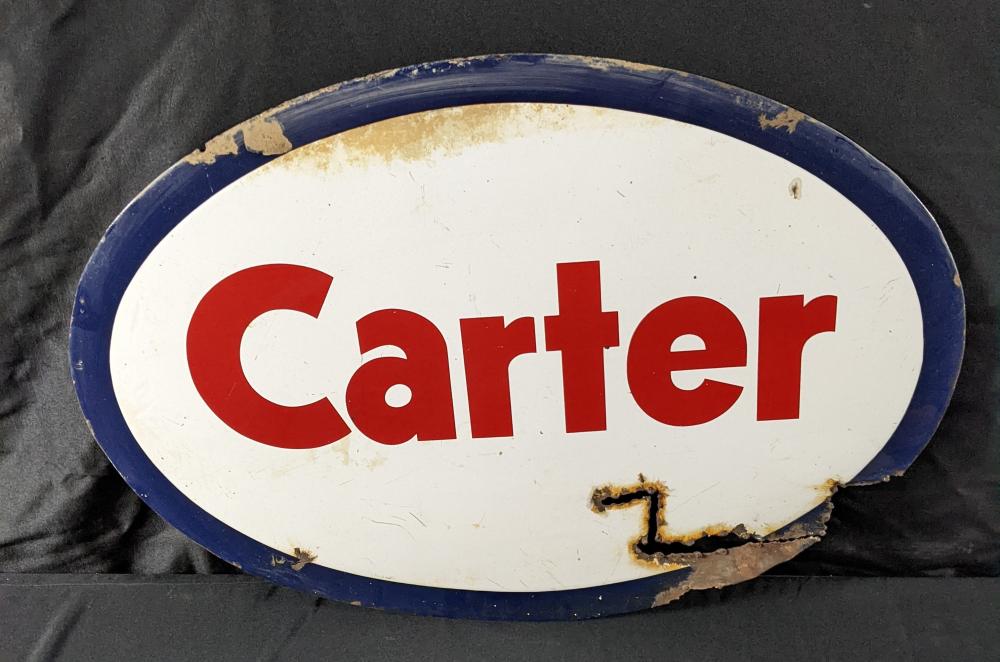 PORCELAIN SIGN CARTER GASOL... image